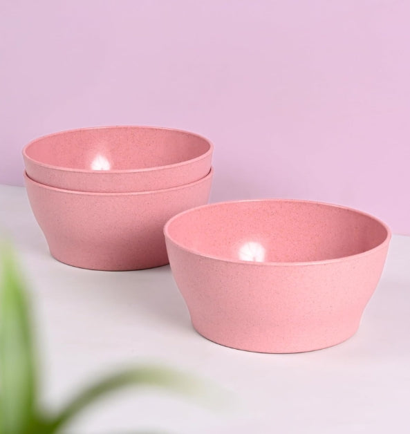 Ivalo Bowl | 1000ml | Set of 3 | Chroma Pink