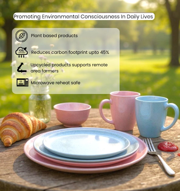 Pello 12 Piece Dinner Set | Glacier Blue and Chroma Pink