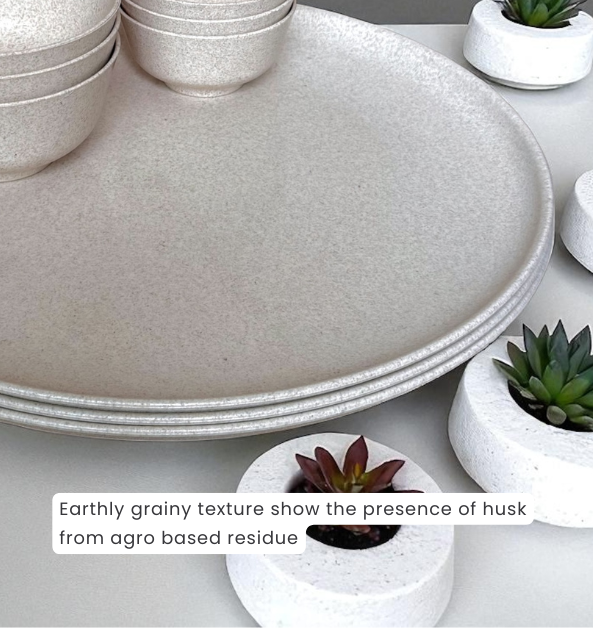 Pello 9 Piece Dinner Set | Sand Beige