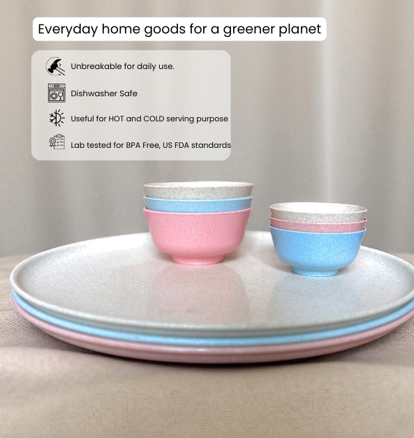 Pello 9 Piece Dinner Set | Multicolour