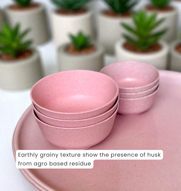 Pello 9 Piece Dinner Set | Chroma Pink