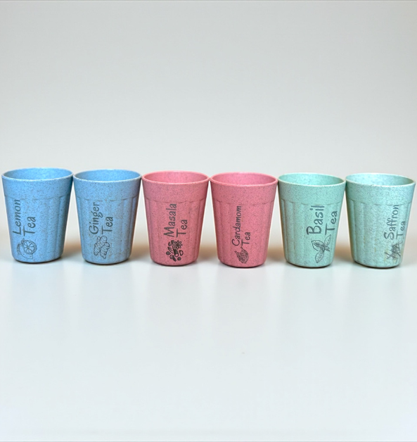 Cutting Chai Glass | 110ml | Set of 6