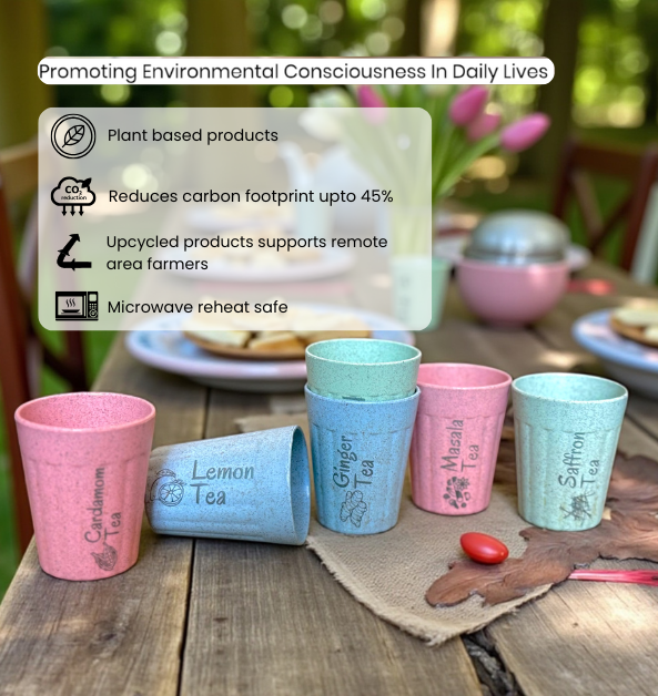 Cutting Chai Glass | 110ml | Set of 6