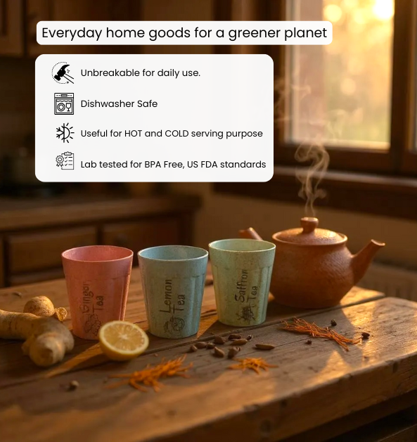 Cutting Chai Glass | 110ml | Set of 6