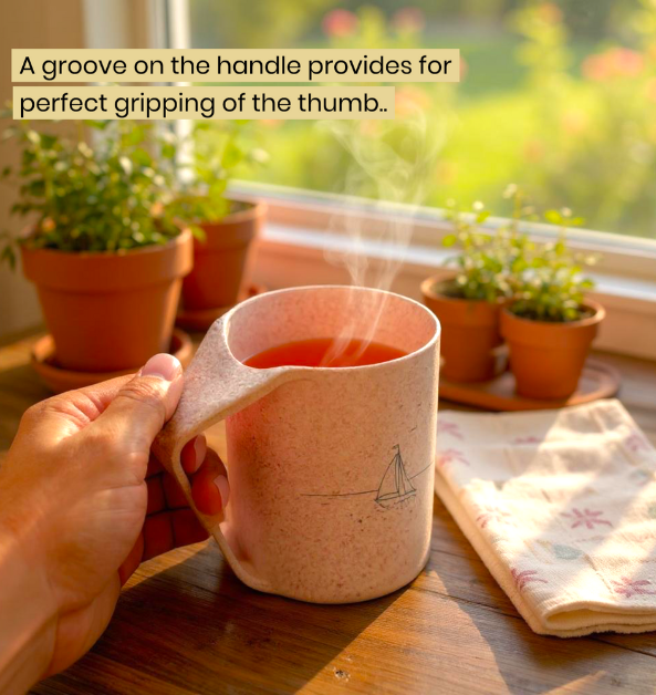 Tri Mug | 375ml | Set of 4 | Multicolour