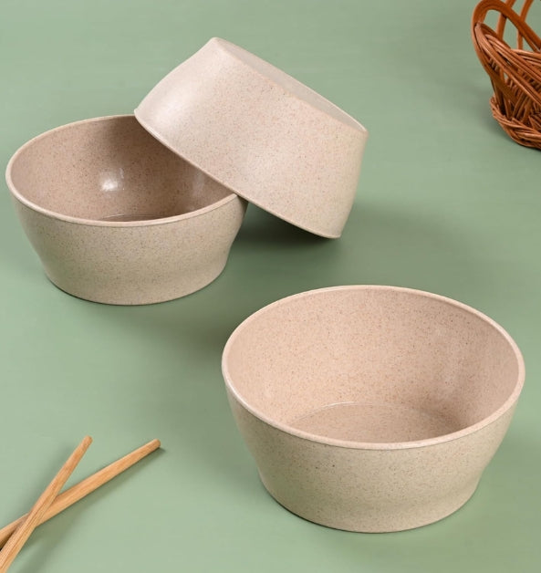 Ivalo Bowl | 600ml | Set of 3 | Beige