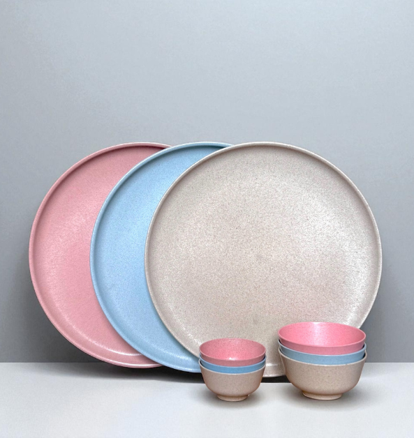 Pello 9 Piece Dinner Set | Multicolour