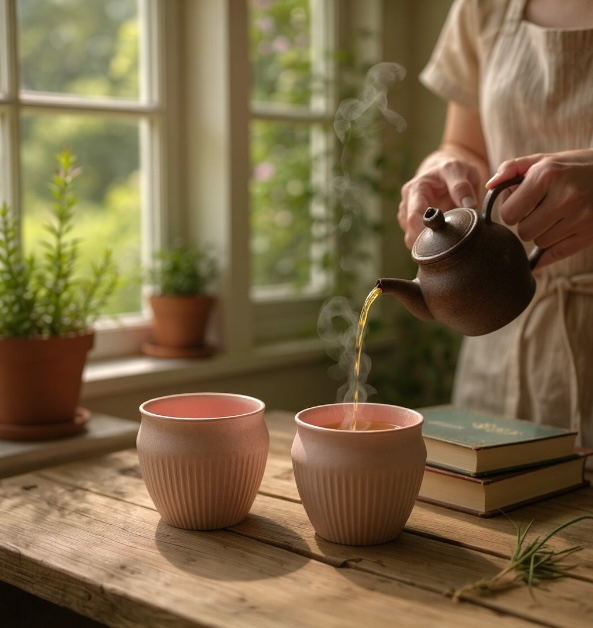 Kulhad | 200ml | Set of 6 | Chroma Pink Pink