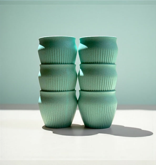 Kulhad | 200ml | Set of 6 | Pearl Green