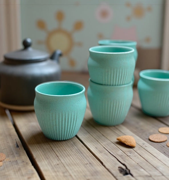 Kulhad | 200ml | Set of 6 | Pearl Green