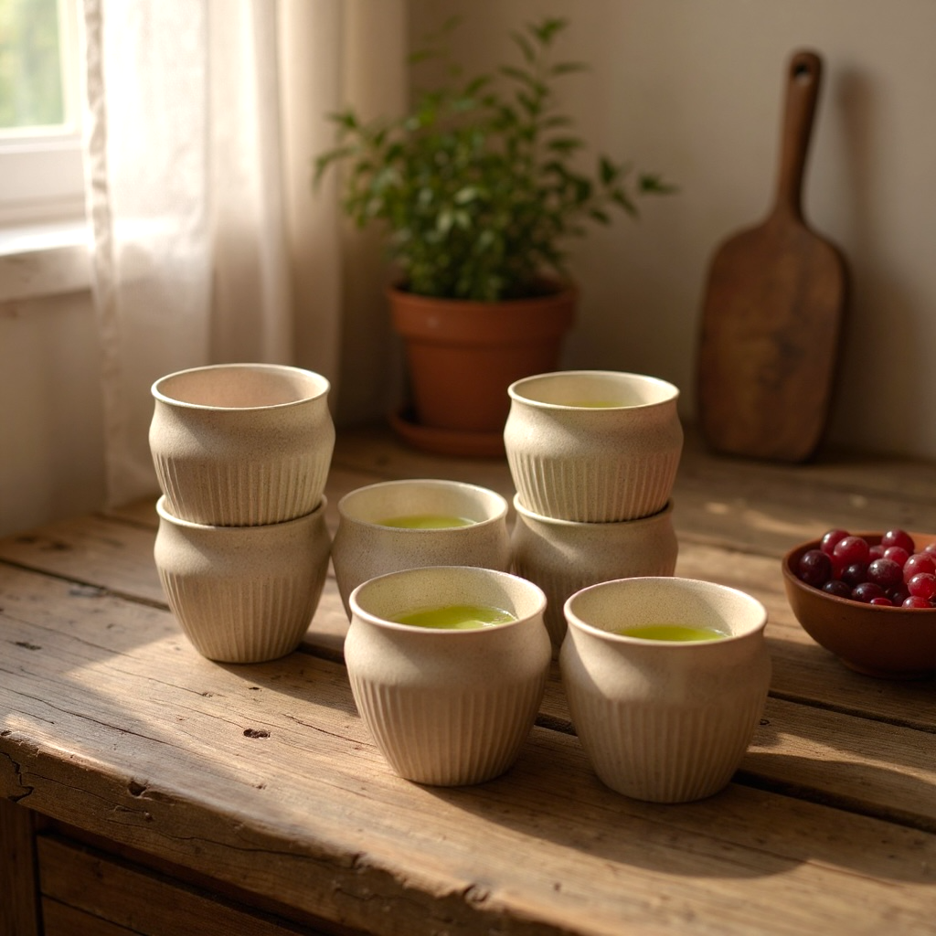 Kulhad | 200ml | Set of 6 | Beige