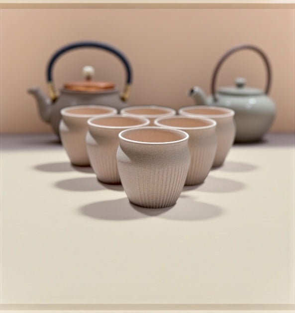 Kulhad | 200ml | Set of 6 | Beige