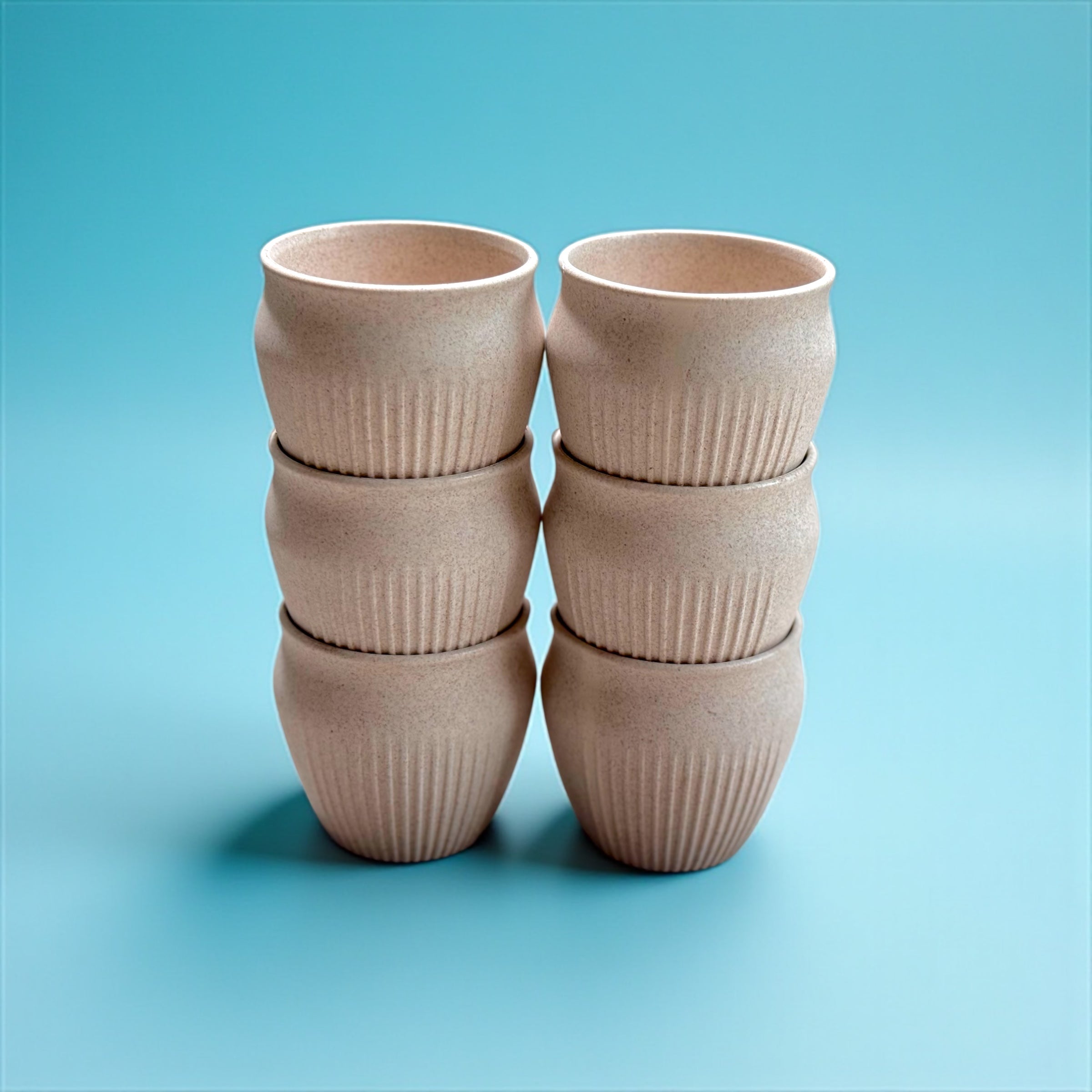 Kulhad | 200ml | Set of 6 | Beige