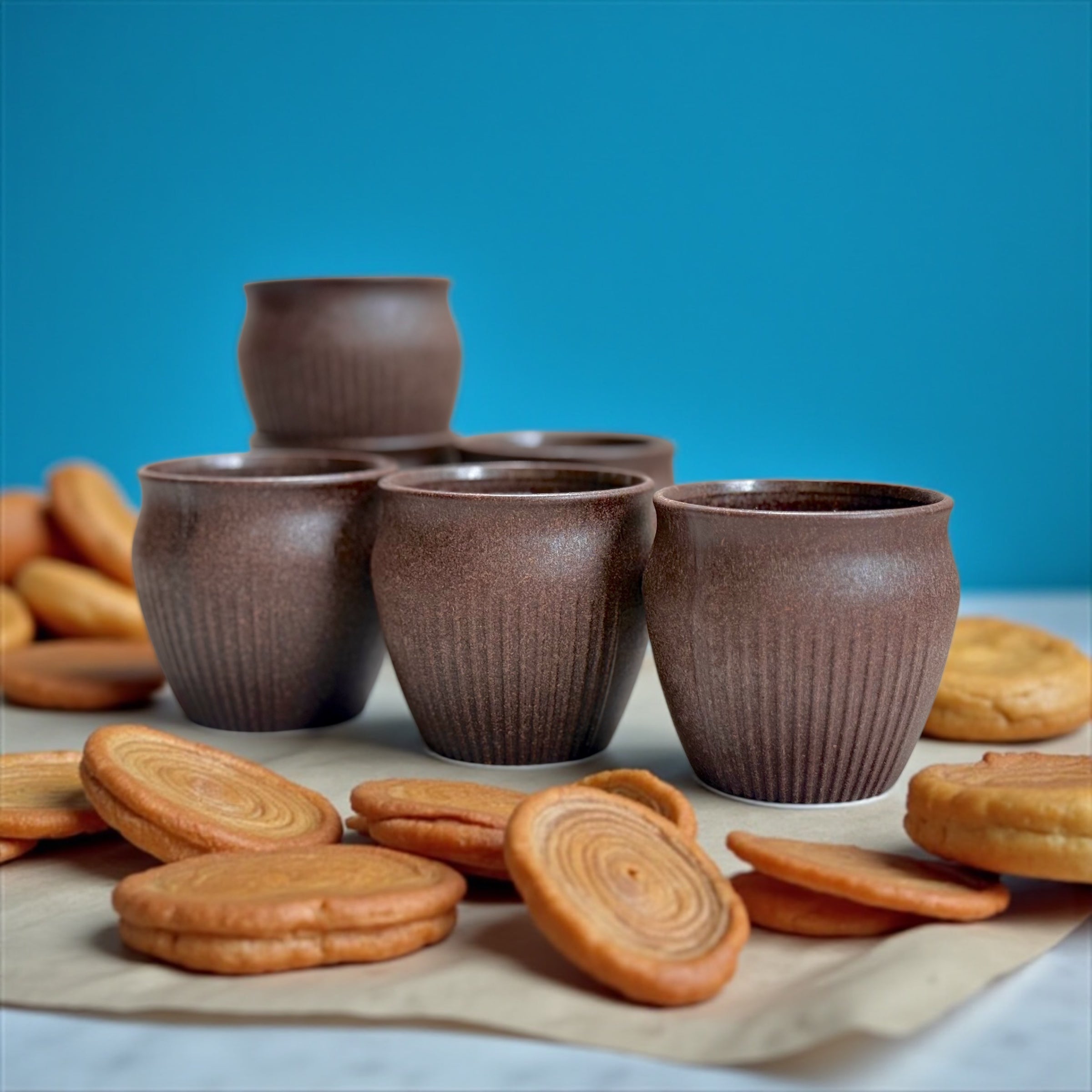 Kulhad | 200ml | Set of 6 | Coffee Brown