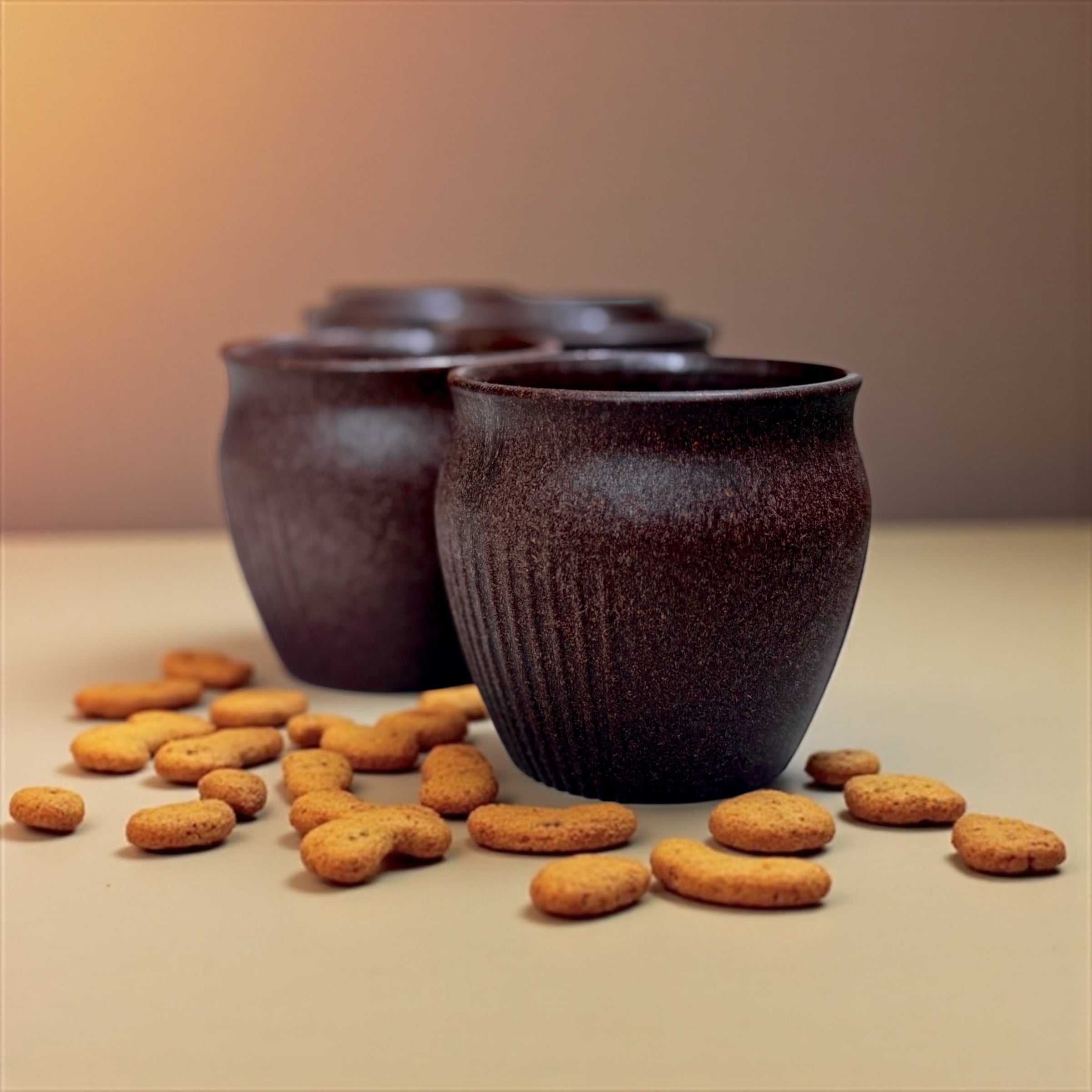 Kulhad | 200ml | Set of 6 | Coffee Brown