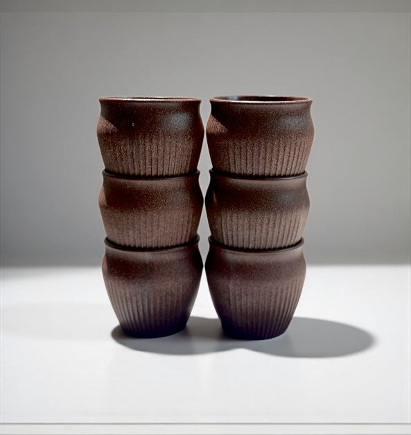 Kulhad | 200ml | Set of 6 | Coffee Brown